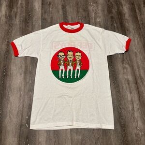 Rare 70s/80s Vintage Pep Boys Manny Moe & Jack Graphic T Shirt Size L VTG